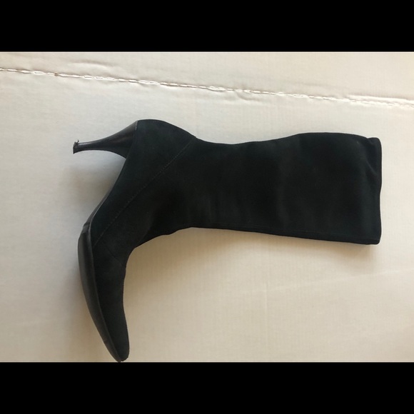 Black Suede Gucci Boots- Knee high sock style - Picture 7 of 13